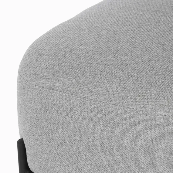 Двухместный диван Pawai 125 см, светло-серый