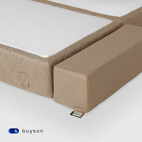 Бескаркасный диван-кровать c подлокотниками BuyDream Plus (бежевый)