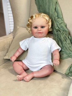 Кукла Реборн мягконабивная 50см в пакете (FA-807)