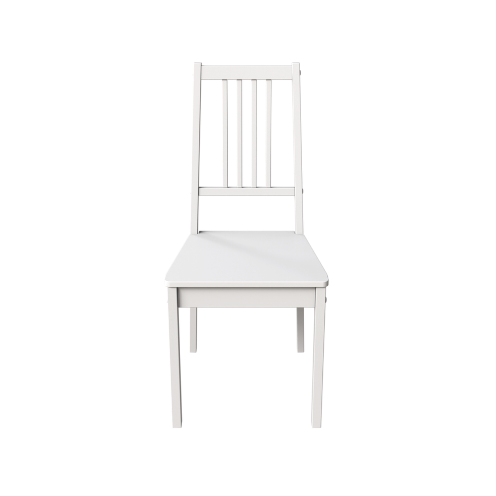 Стул деревянный PORTO 1, цвет белый матовый