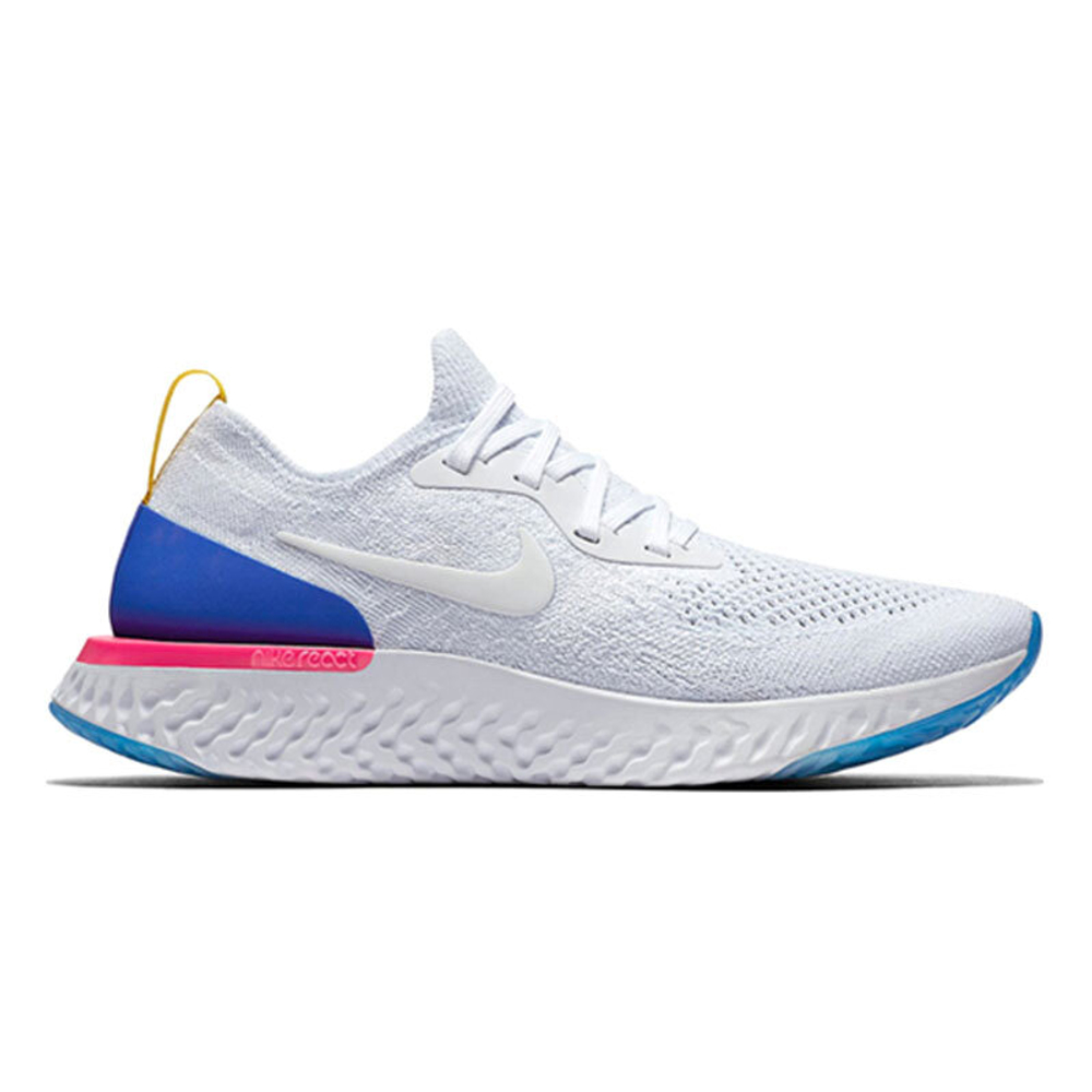 Кроссовки Nike Epic React Flyknit 1 Racer Blast (Женская размерная сетка)