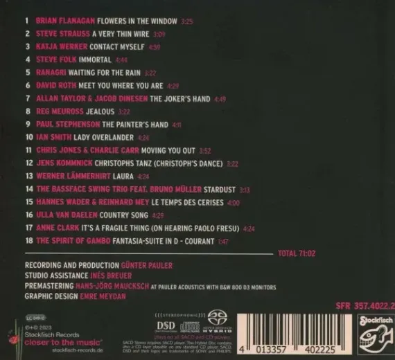 Various – Closer To The Music Volume 6 - Stockfisch - SACD