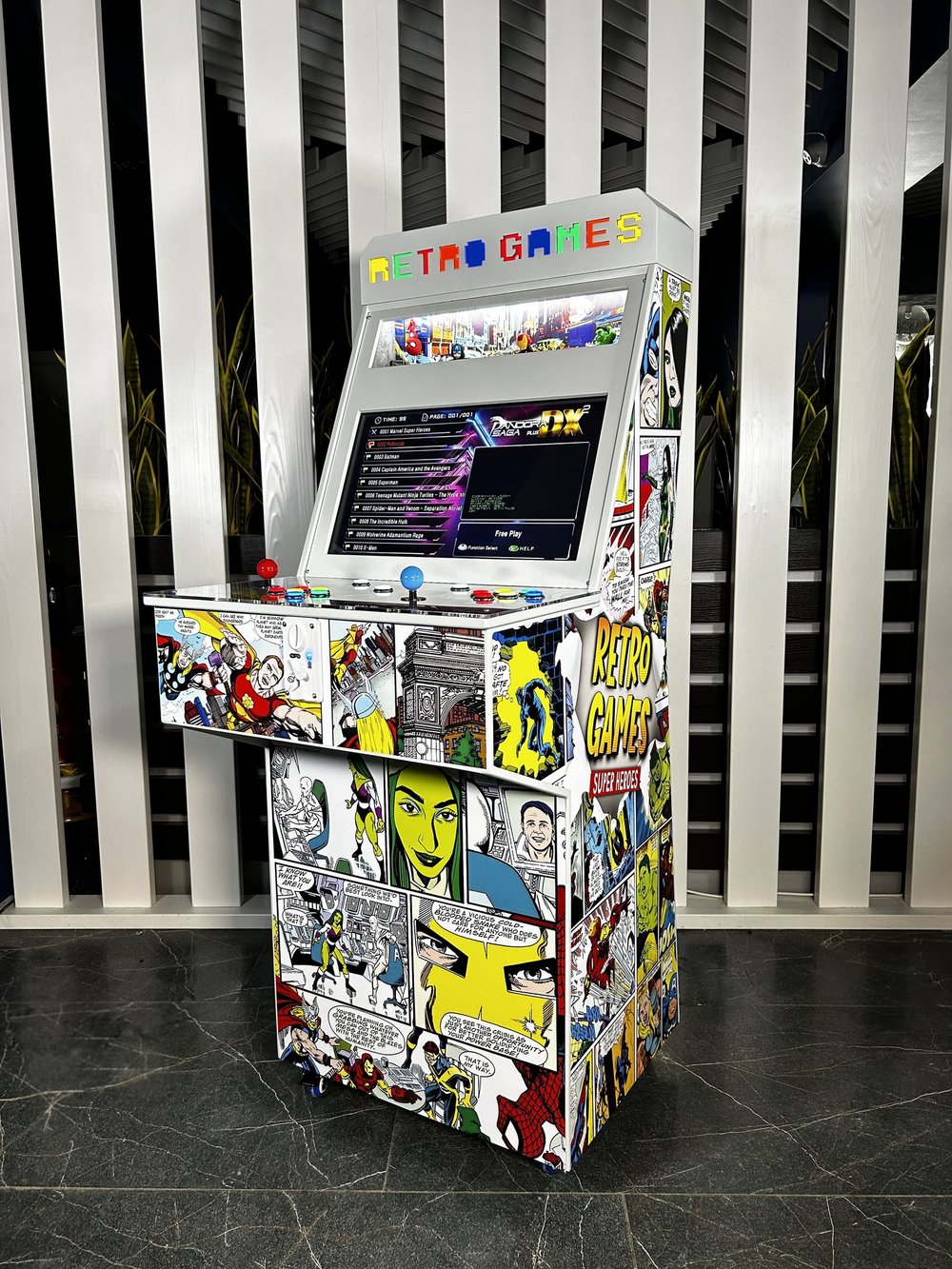 «Retro Games - Comics» аркадный автомат