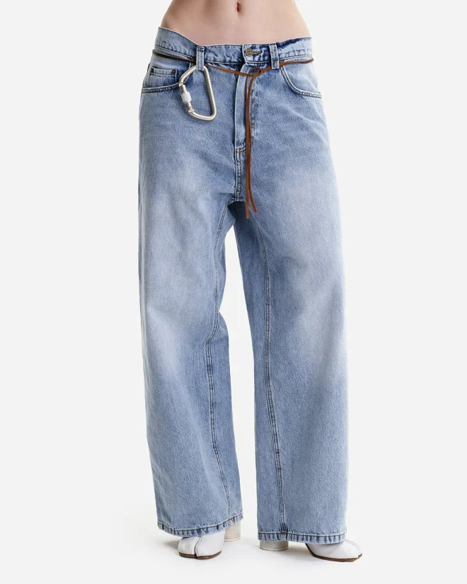 Джинсы-трубы