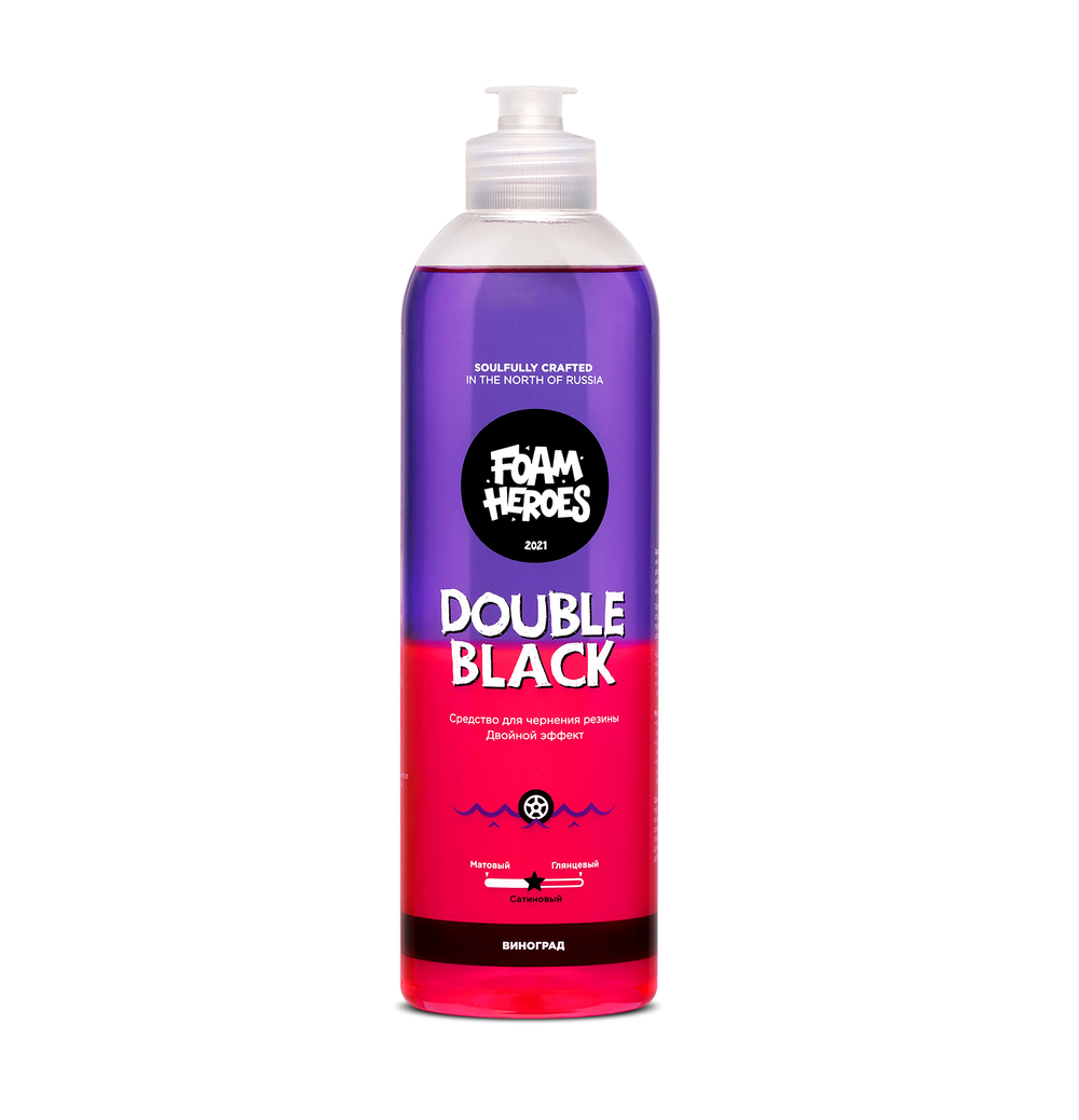 Foam Heroes Double Black (Пропитка для автомобильных шин)