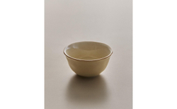 Zara Home миска из каменной керамики, цвет кремовый, 11.5 см