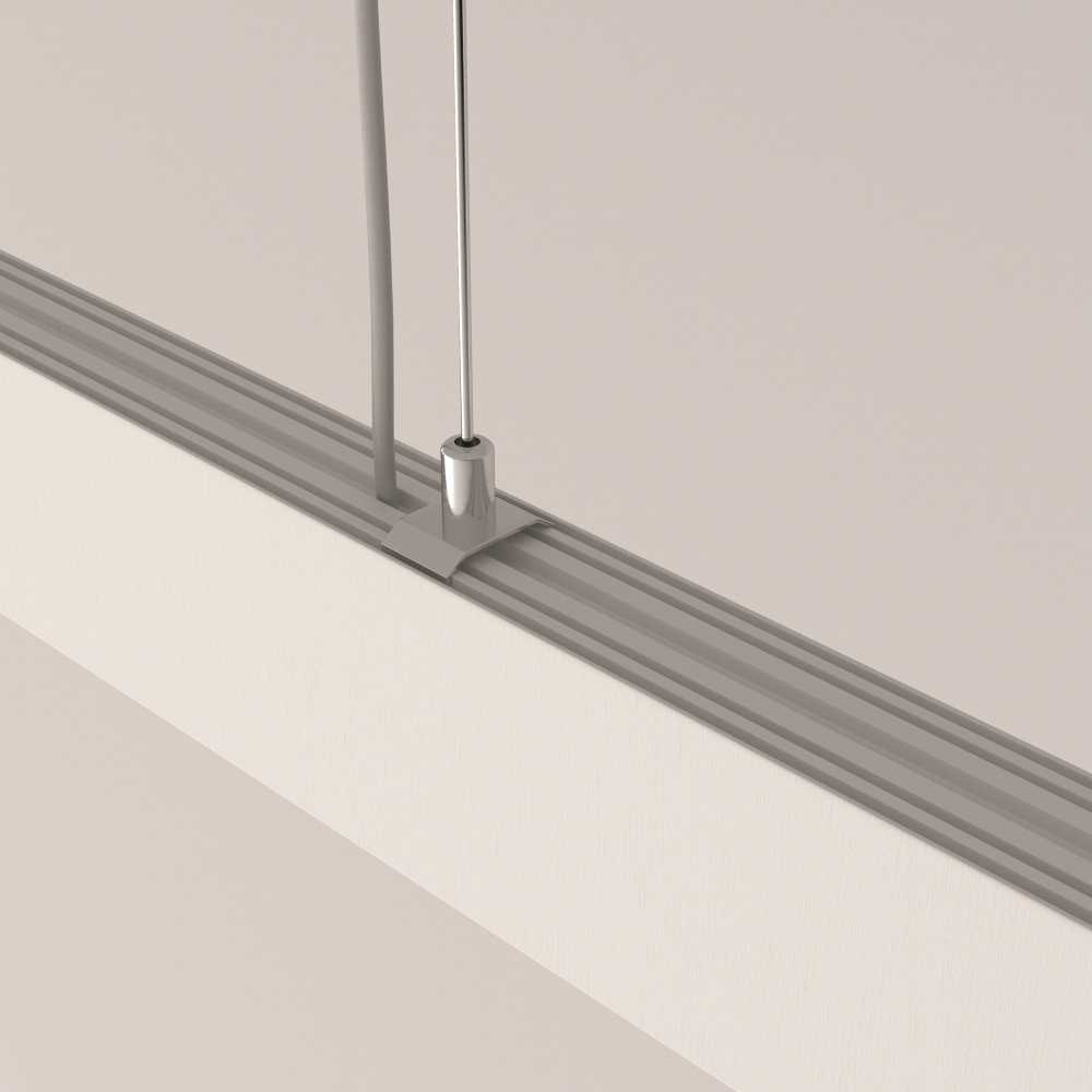 Подвесной светодиодный светильник Maytoni Vinder P051PL-L40W4K белый