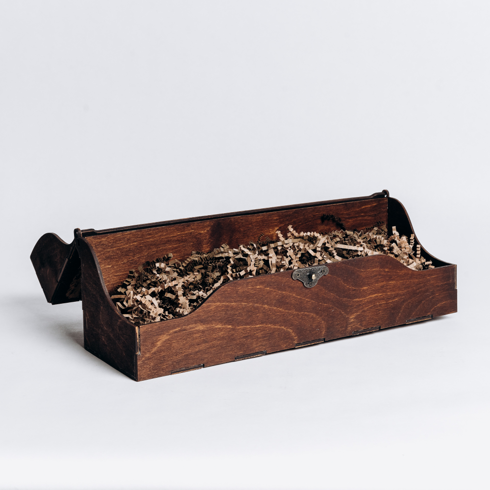 Подарочный короб для бутылки "Прованс" PK1