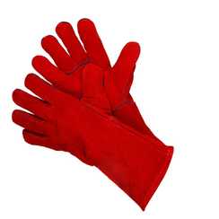 Краги спилковые Трек