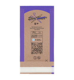Пакет комбинированный плоский SteriTimer 60х100мм (100шт)