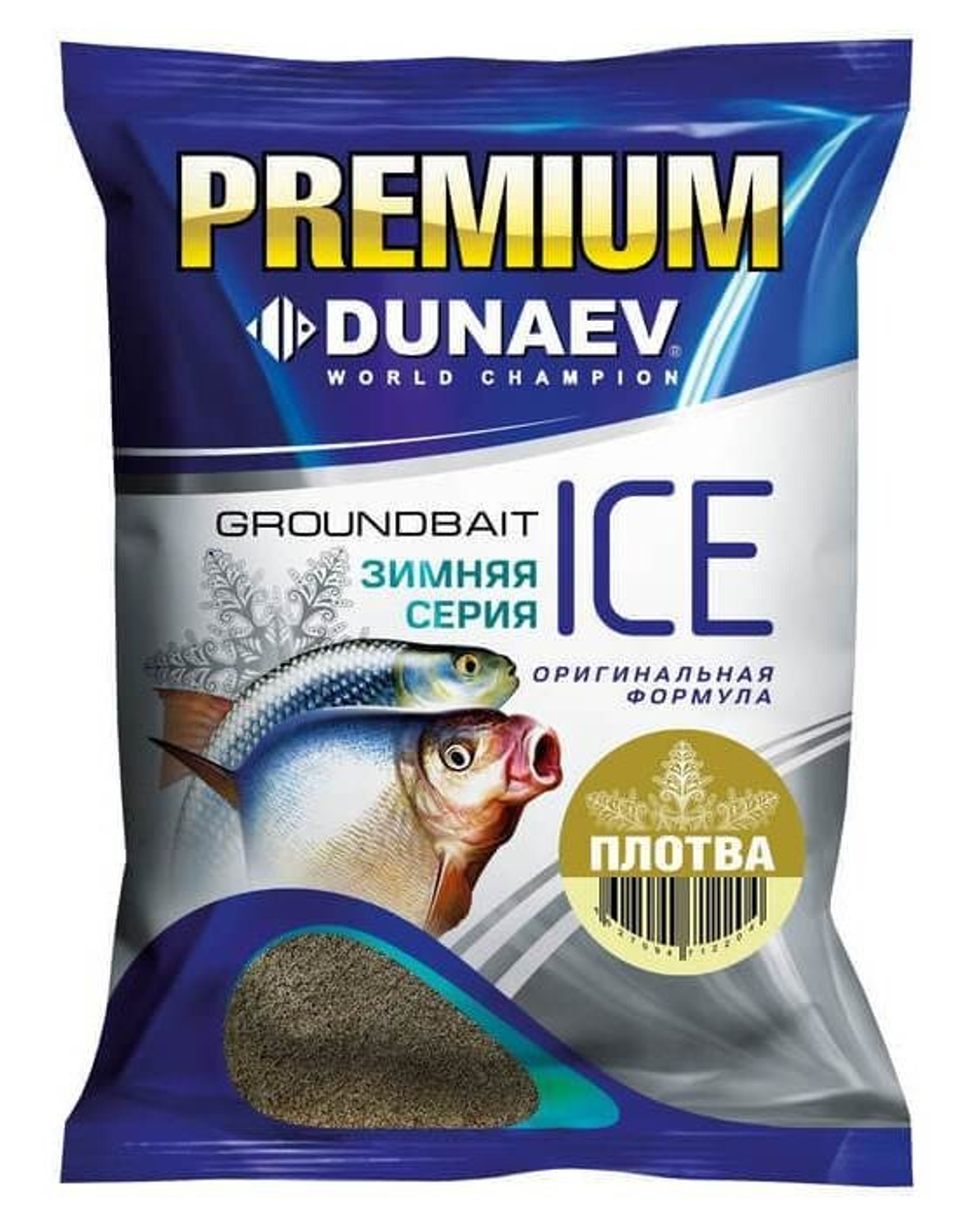 Прикормка DUNAEV ICE PREMIUM Плотва 0,9кг.