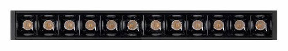 Модульный светильник Arlight CLIP-38-LASER-S330-12W Warm3000 (BK, 36 deg, 24V) 029008