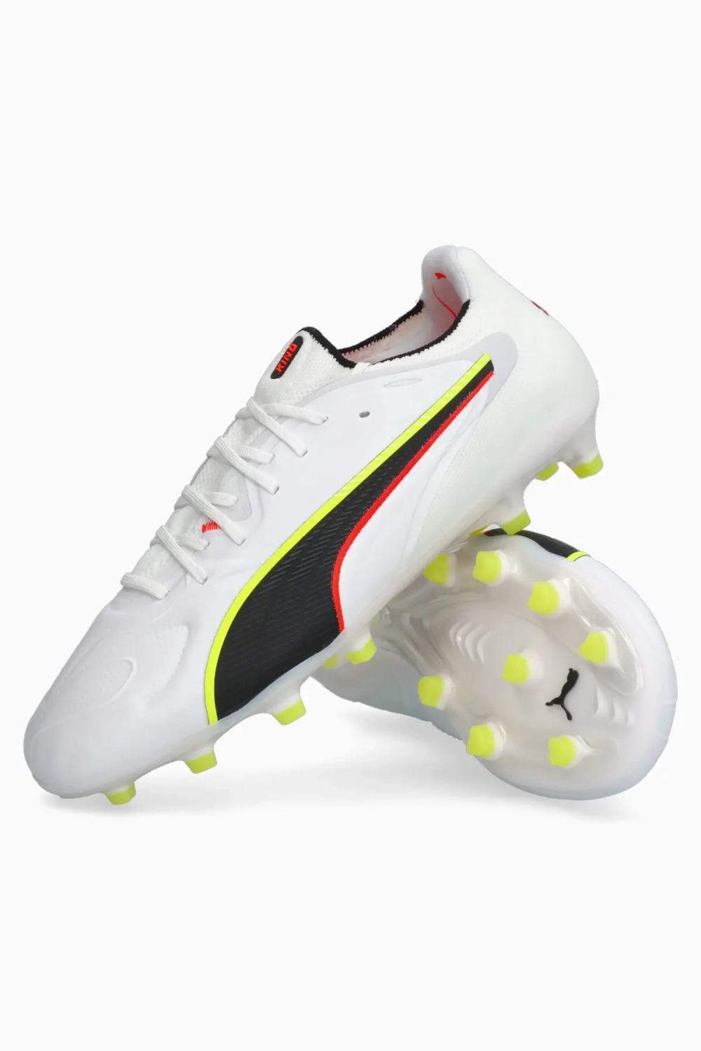 Бутсы Puma King 20 Ultimate FG/AG - белый