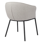 Стул Bergenson Bjorn Paal, букле, серый