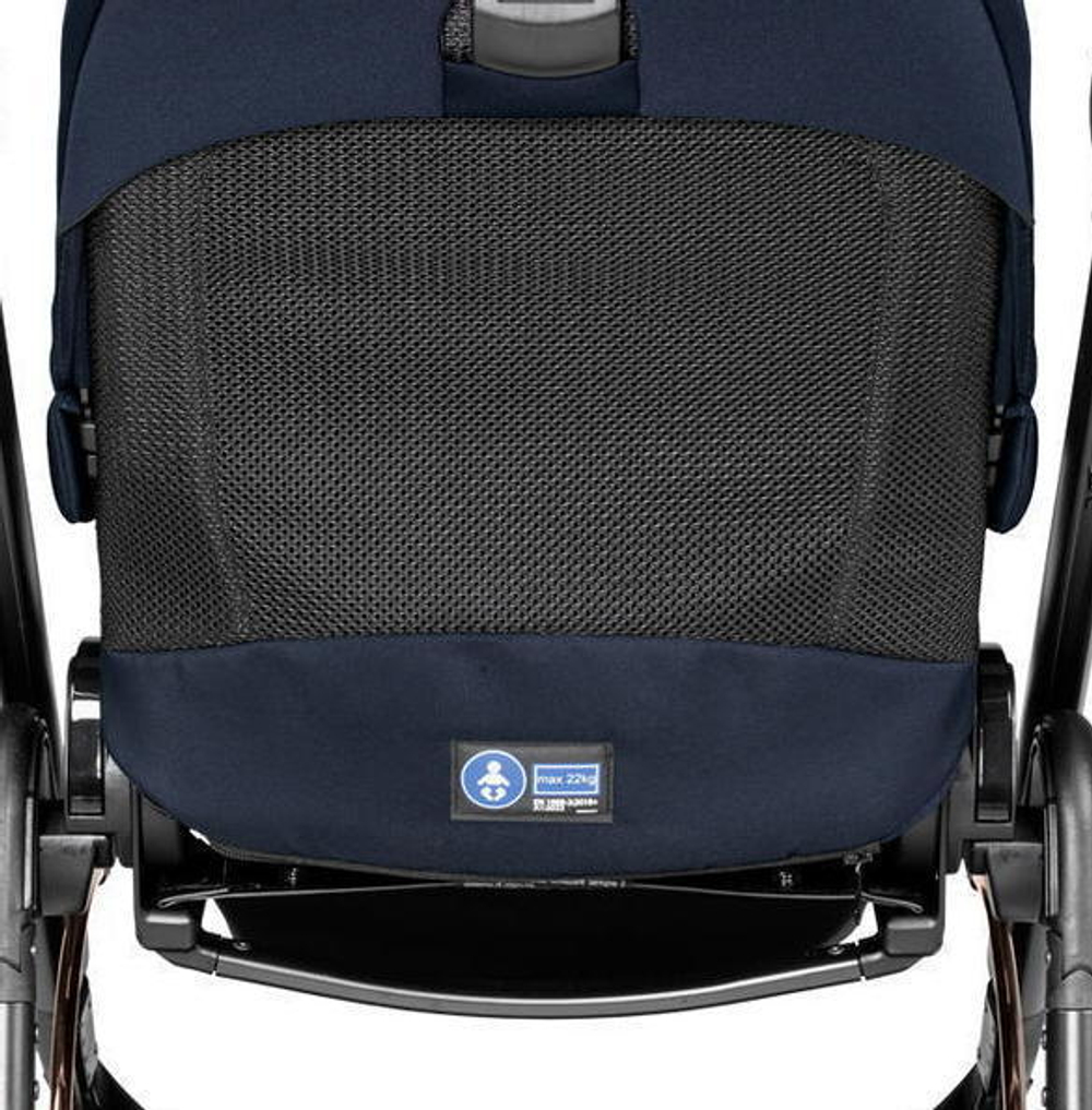 Коляска Peg Perego Veloce TC New Belvedere SLK 3 в 1 Blue Shine