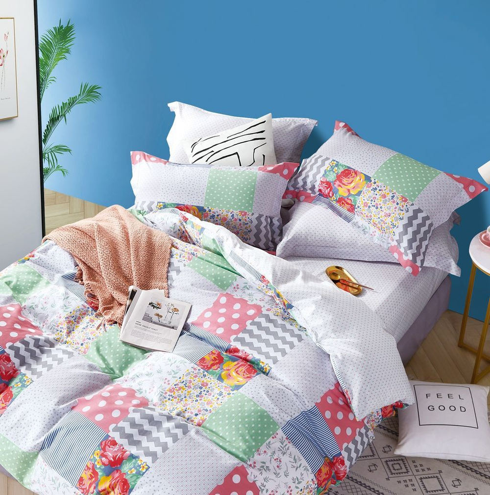 Постельное белье 1.5 спальное Asabella 1737-4S