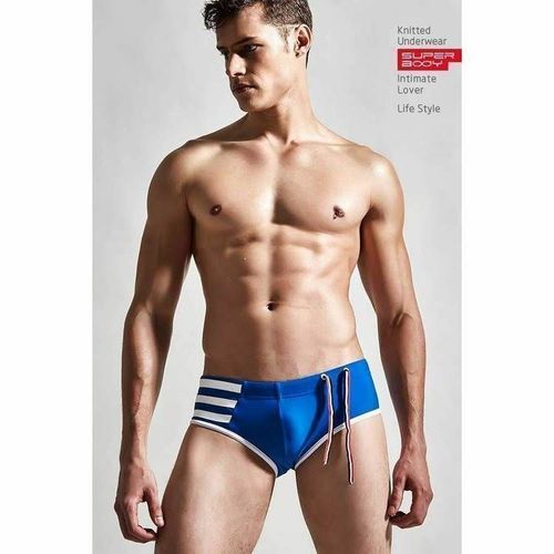 Мужские плавки синие Superbody