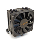 Кулер для процессора TESLA SHADOW SE224, 1х120мм, 800~1800rpm, 4-pin, Al+Cu, черный, 57CFM, 24дБ, 4-PIPE, TDP 210Вт, INTEL 1700/1200/115x/2011/2066, AMD AM5/AM4 (TSL-SE-224-XTS)