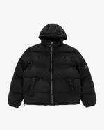 Пуховик Magamaev Macro Hooded Puffer черный