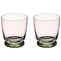 НАБОР СТАКАНОВ "TWIST & SHINE" GREEN, 2 ШТ/360 МЛ
