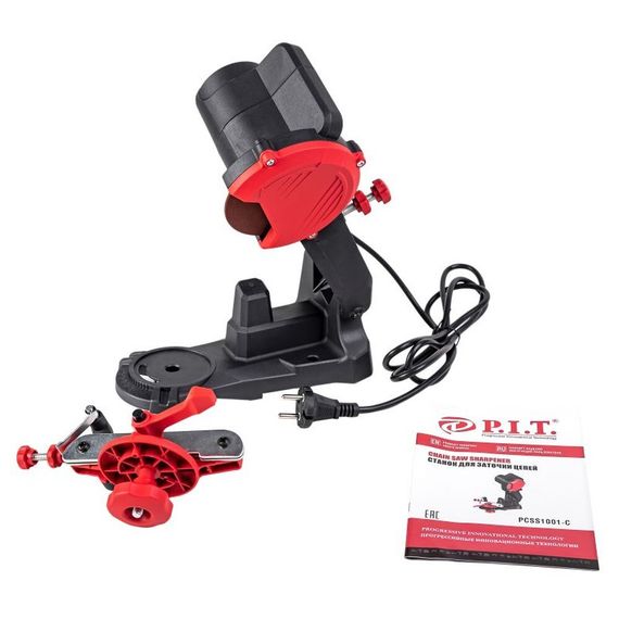 Станок P.I.T. для заточки цепи PCSS1001-C (85Вт, 5500об/мин, 108х23х3,2мм) — (4)