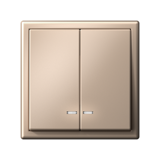 Выключатель 2-кл. ArtGallery (сх. 5а) 10AX с подсветкой быстрозажим. клем. механизм песочн. SE GAL001253S