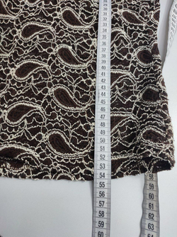 Блузка с кружевом на спине 46 размер