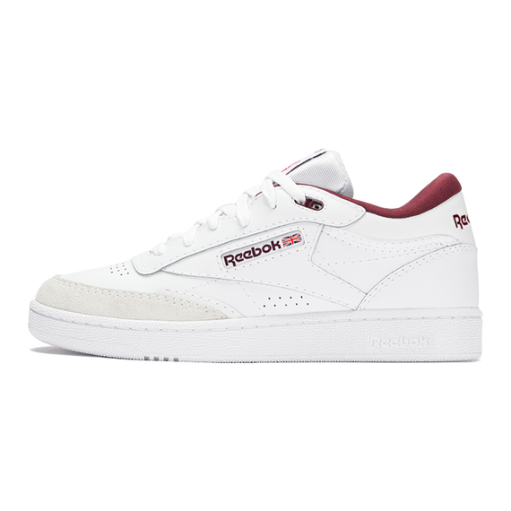 Кроссовки reebok Club C Series для скейтбординга Низких белых оттенков
