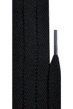 Черные шнурки для обуви фото