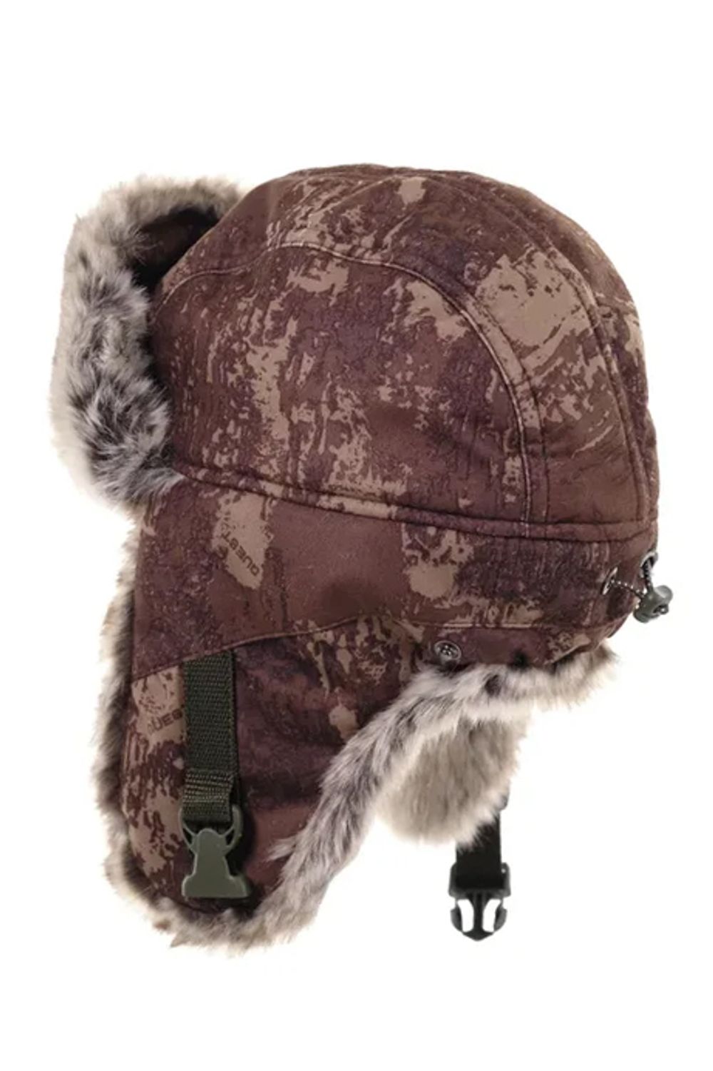 Шапка-ушанка алова, бурая кора