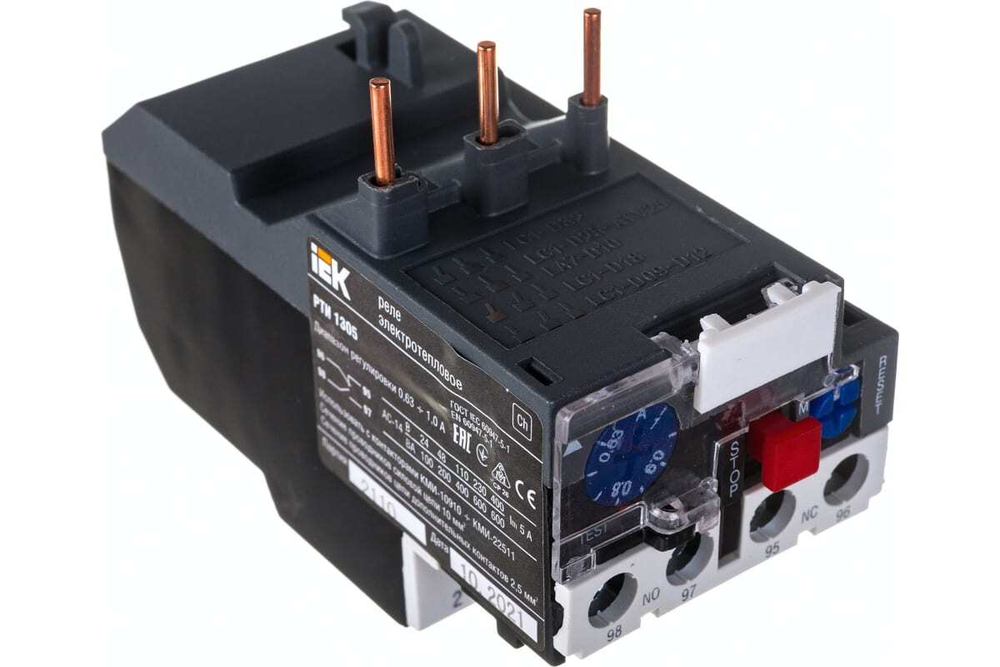 Реле электротепловое РТИ-1305 0,63-1,0А IEK
