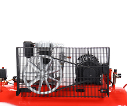 Компрессор пневматический 380В 5.5кВт 8атм. 600л/мин. ресивер-300л поршн. ремен. одноступенчатый GTE