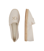 Эспадрильи Calvin Klein - кремовый(HW0HW01458)