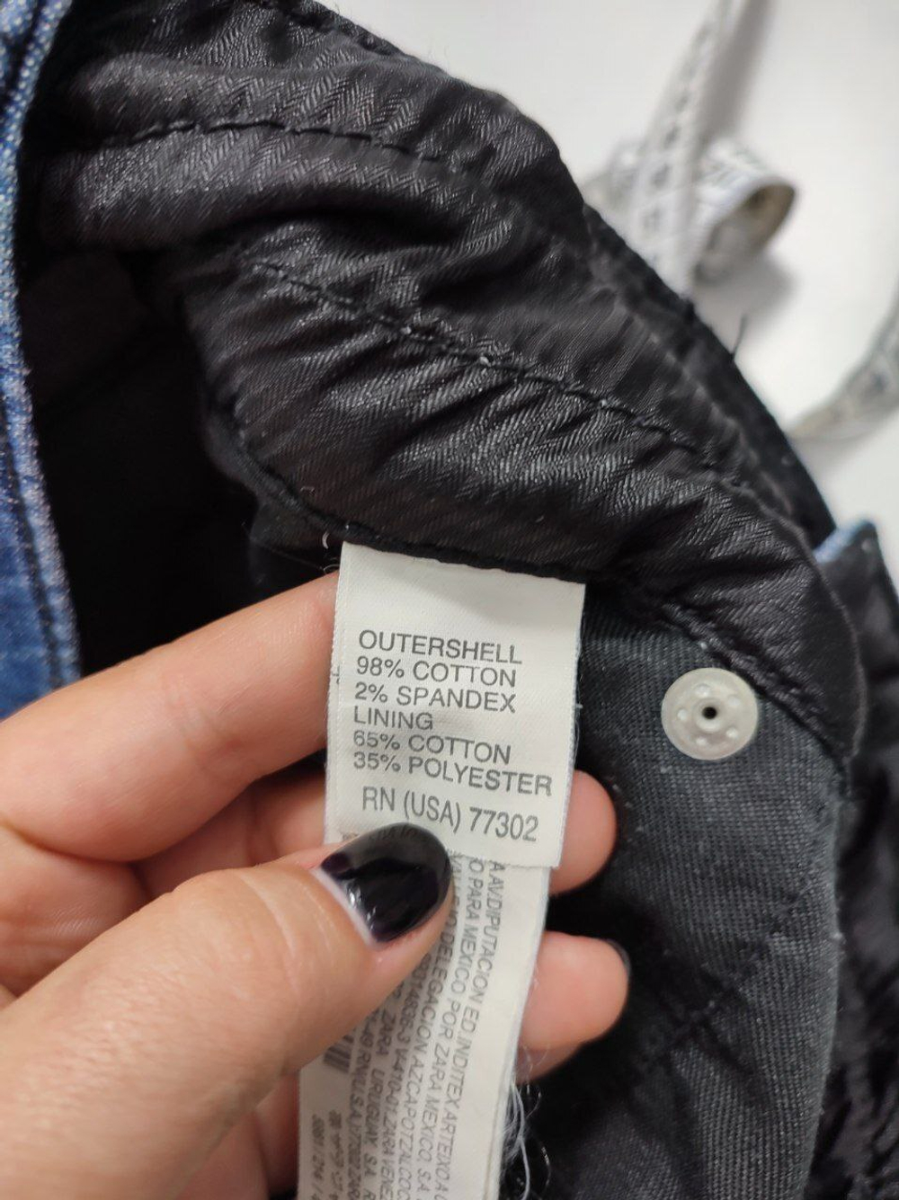 Юбка Zara мини джинсовая 40 размер