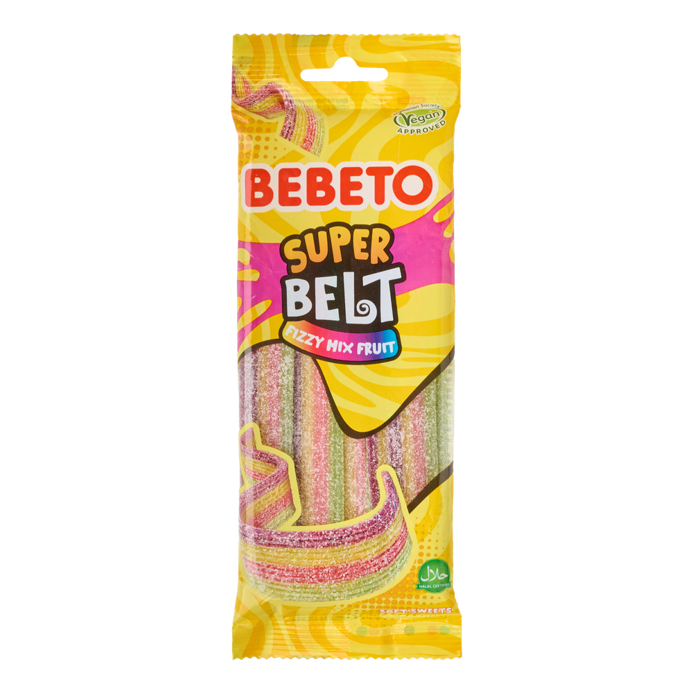 BEBETO SUPER BELT FIZZY MIX FRUIT