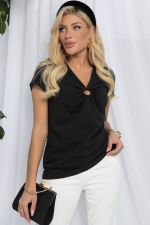 Блуза Луизиана (черная) Б13030-19М LT Collection