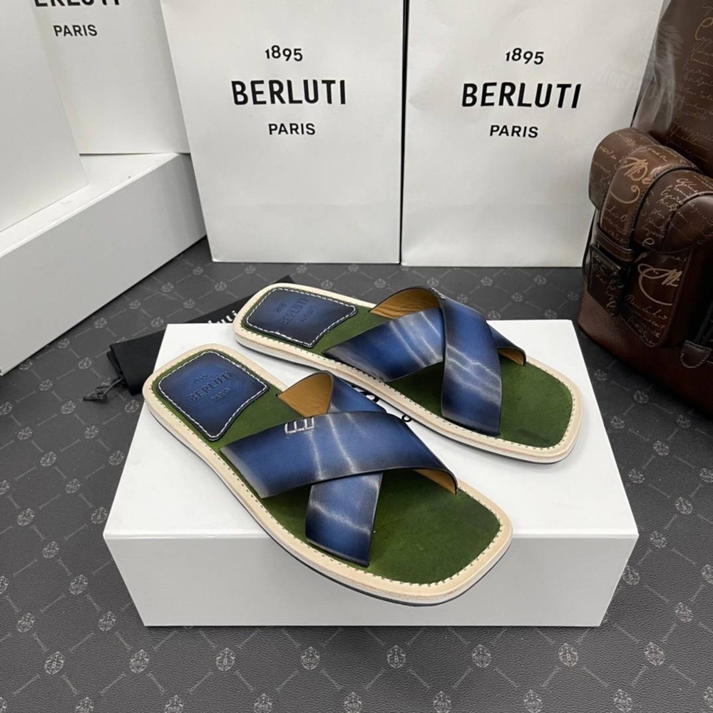 Шлепанцы Berluti