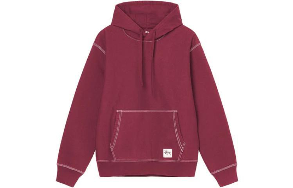 Худи Stussy Contrast Stitch Label Hoodie Logo, 118459