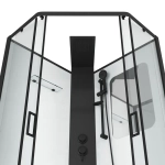 Душевая кабина Grossman Elegans GR250D (100х100х217) дверь раздвижная,5 мест