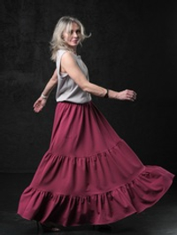 Эдвардианская юбка   /фиалка