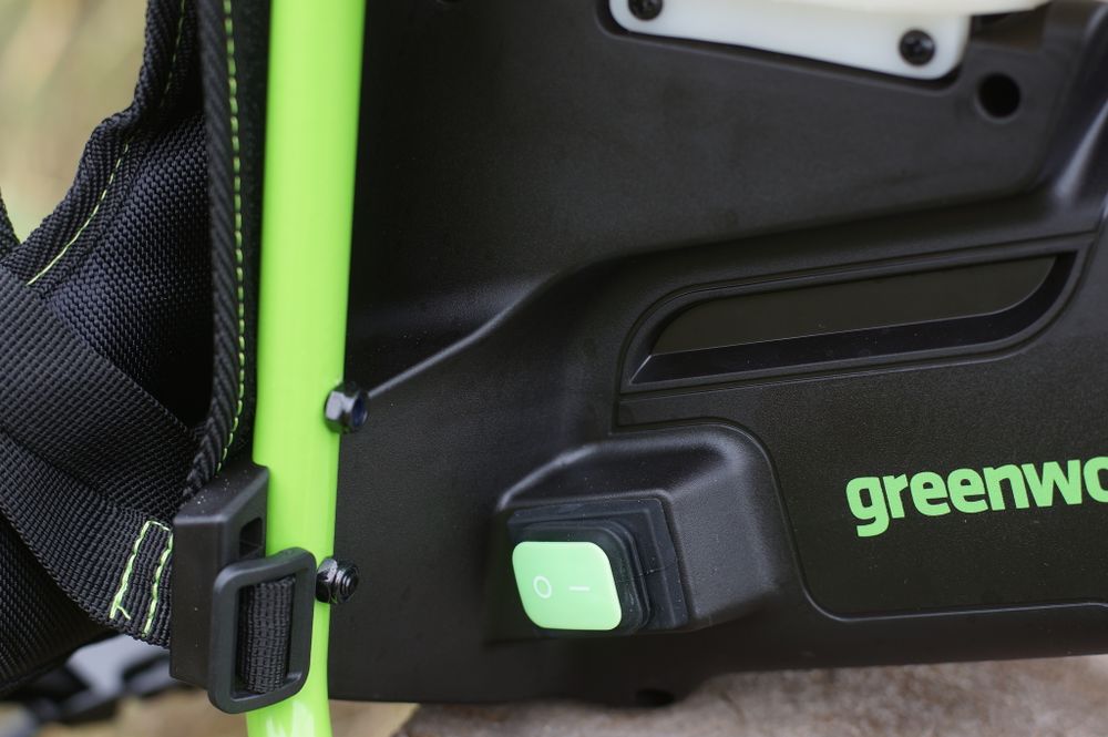 Аккумуляторный садовый опрыскиватель Greenworks G40BPS, 5300007, 40v, без АКБ и ЗУ