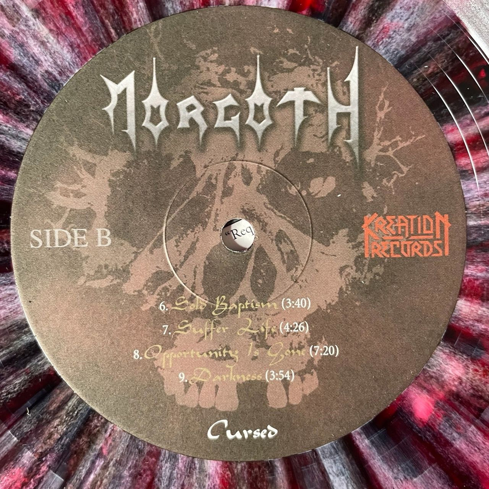 Винтажная виниловая пластинка LP Morgoth Cursed (USA 2011)