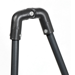 Кресло складное 70х70х92.5 см, Элит, черное, 100 кг, YTMC007B-black