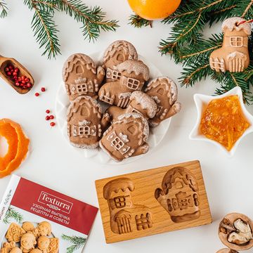 Форма для печенья и пряников Зимние домишки