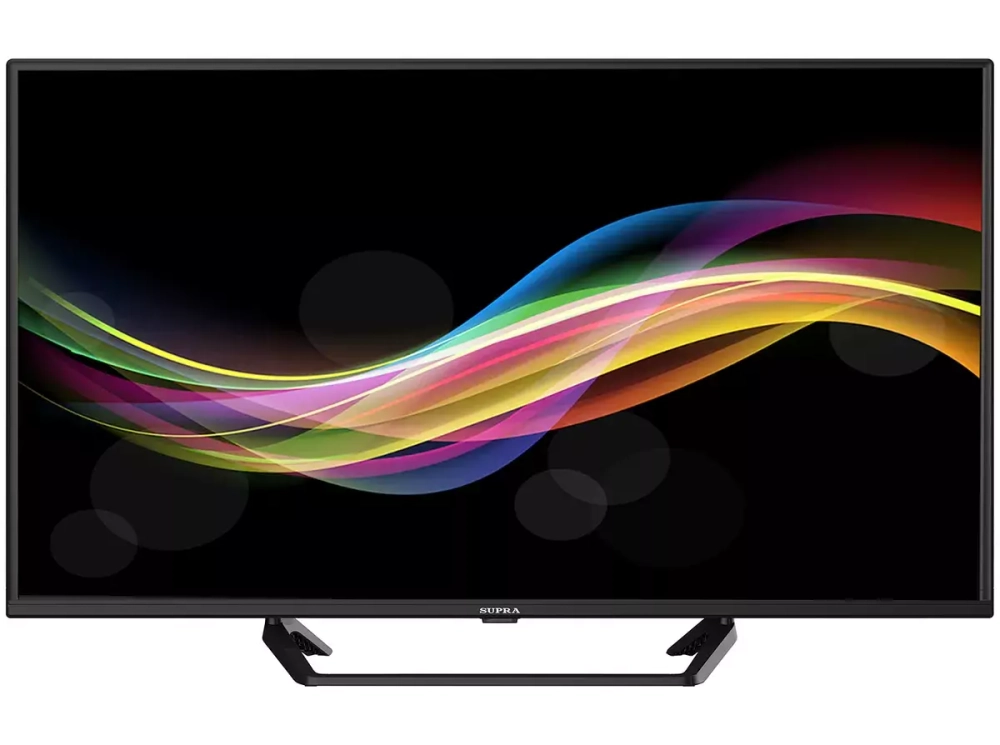 Full HD Телевизор Supra LED 43"FULL HD с цифровым тюнером DVB-T2, мультимедиа плеером и режимом Отель 43"