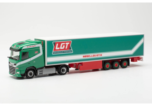 Грузовик DAF XG пп фургон "LGT Logistics AS" (Дания/Horsens)