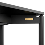 Столик кофейный LATITUDE Saga, 50х70 см, темно-серый