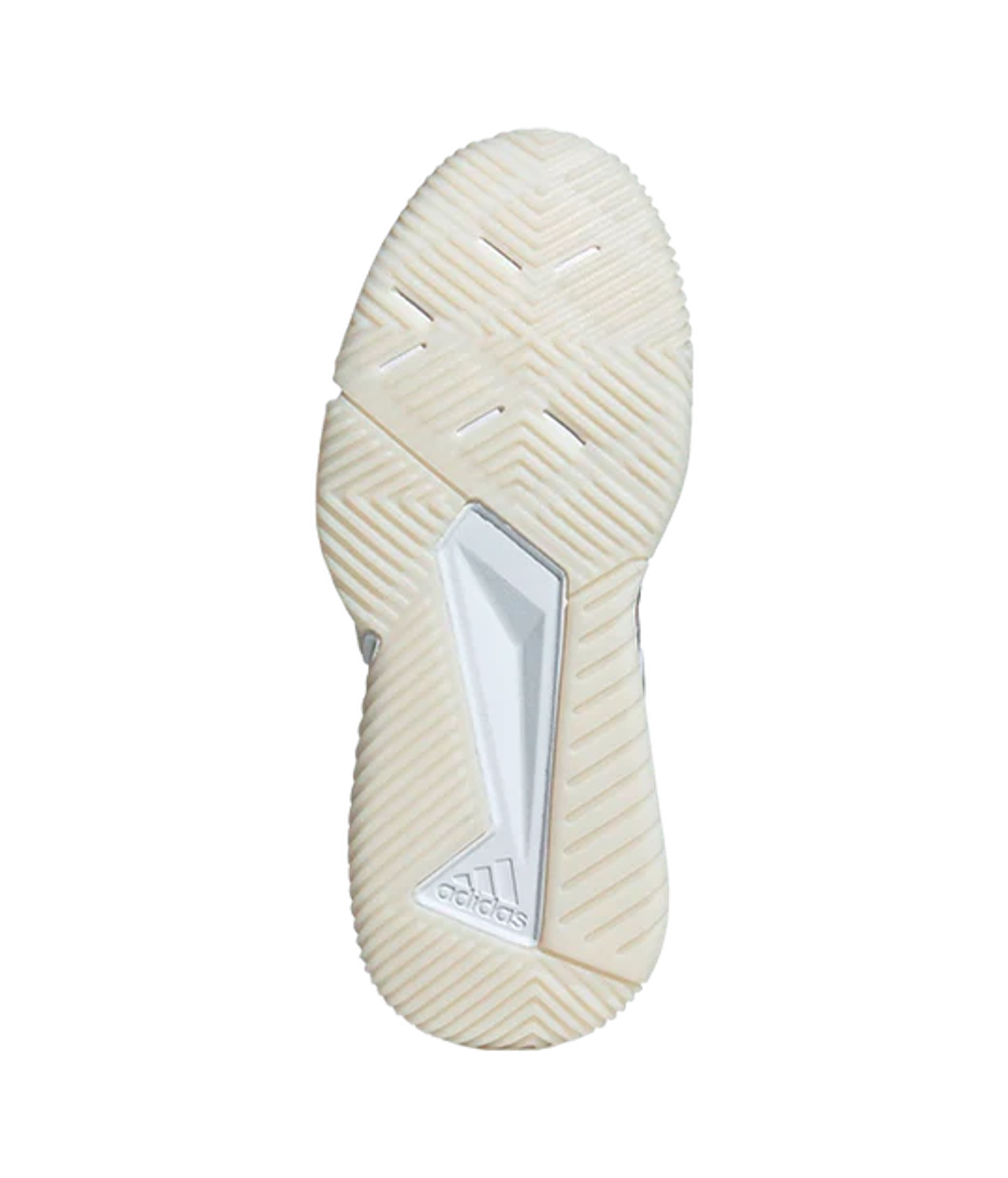 Кроссовки для падел Adidas Courtquick Padel Белые/Металлик Розовые 2024 | Размер 40