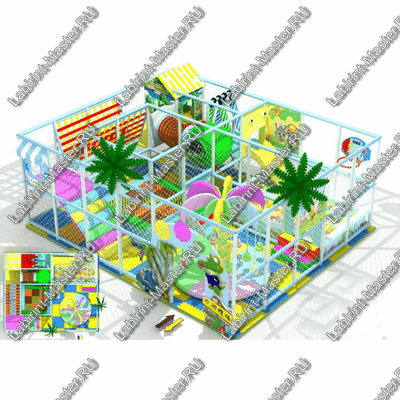 Детский игровой лабиринт "Поцелуй лета"