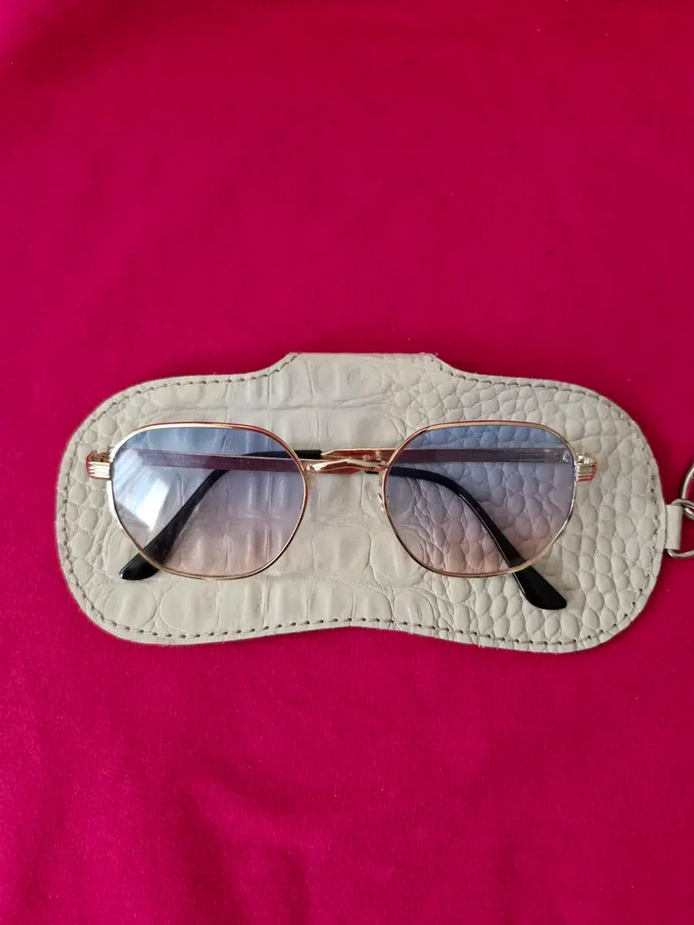 Футляр для очков натуральная кожа очечник